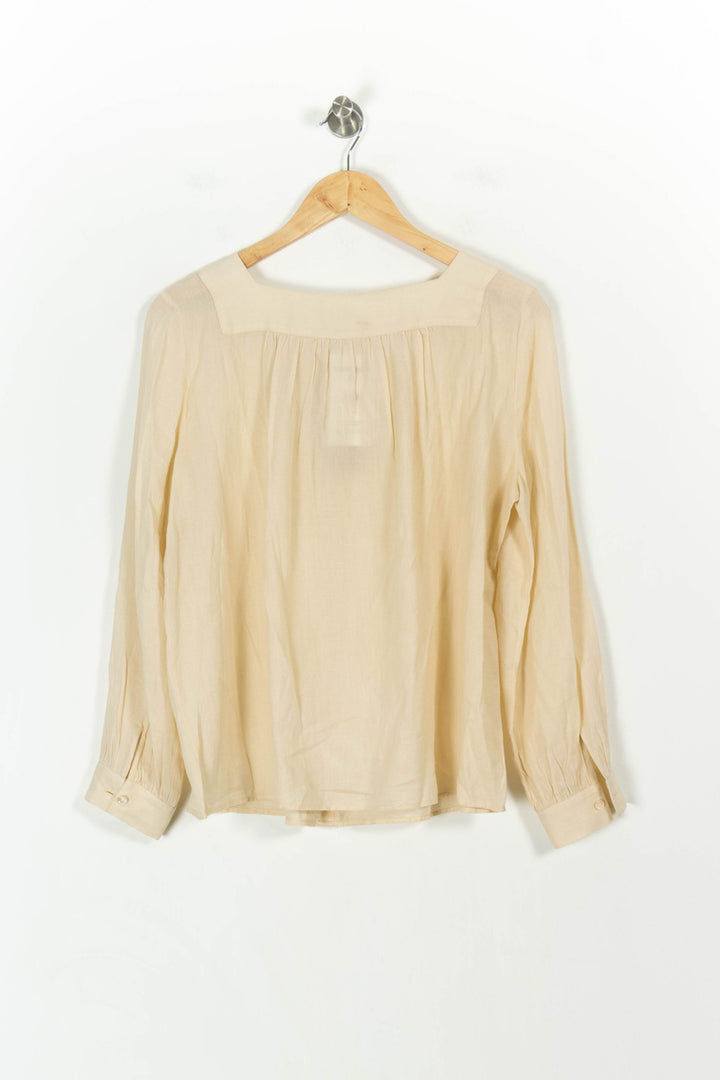 Blouse Beige - Taille S/36 de la marque Des petits hauts | PARAD63320 - Vendu par Paradigme - Image 4