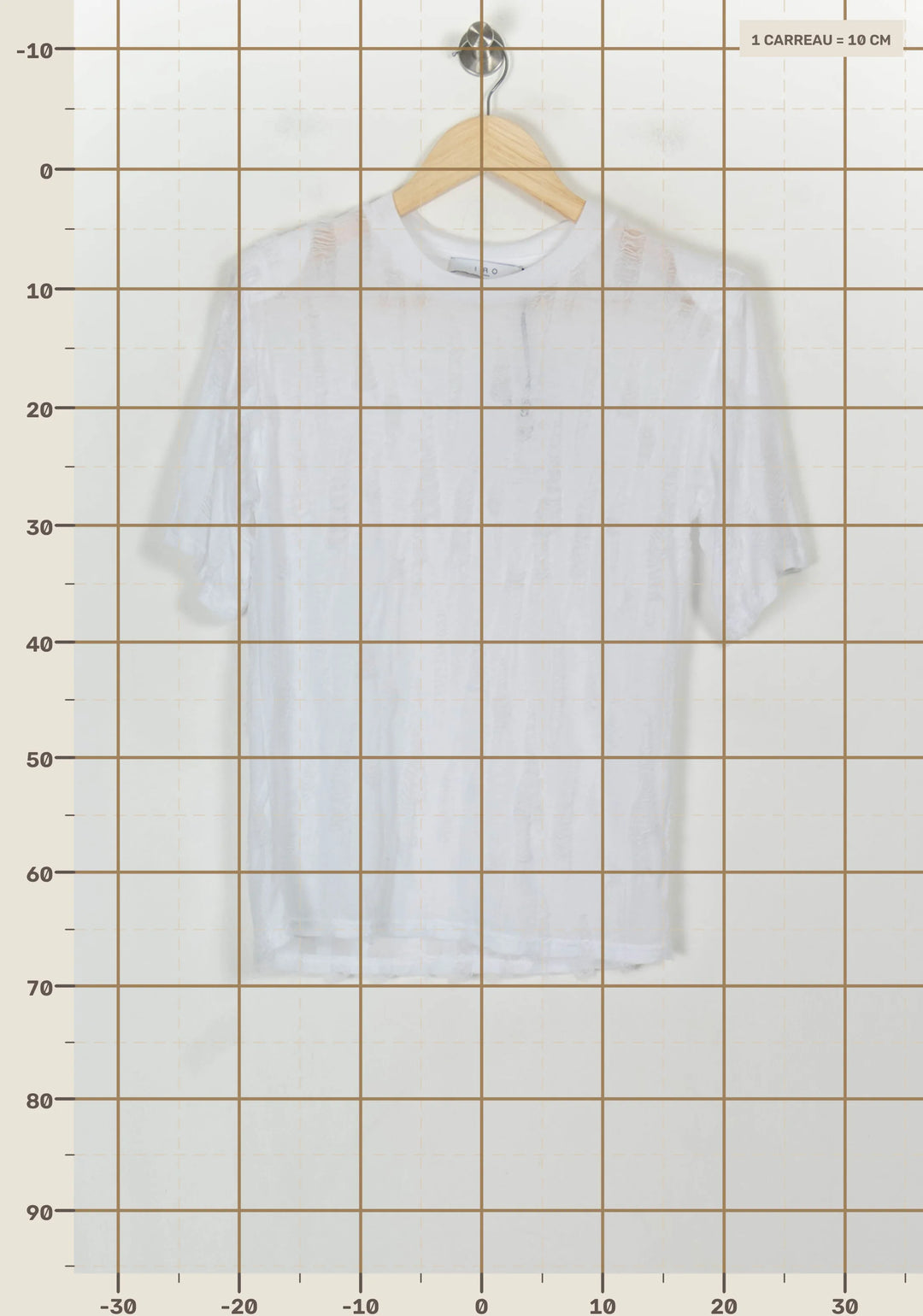 Tee-shirt Blanc - Taille S/36 de la marque IRO | PARAD63321 - Vendu par Paradigme - Image 4