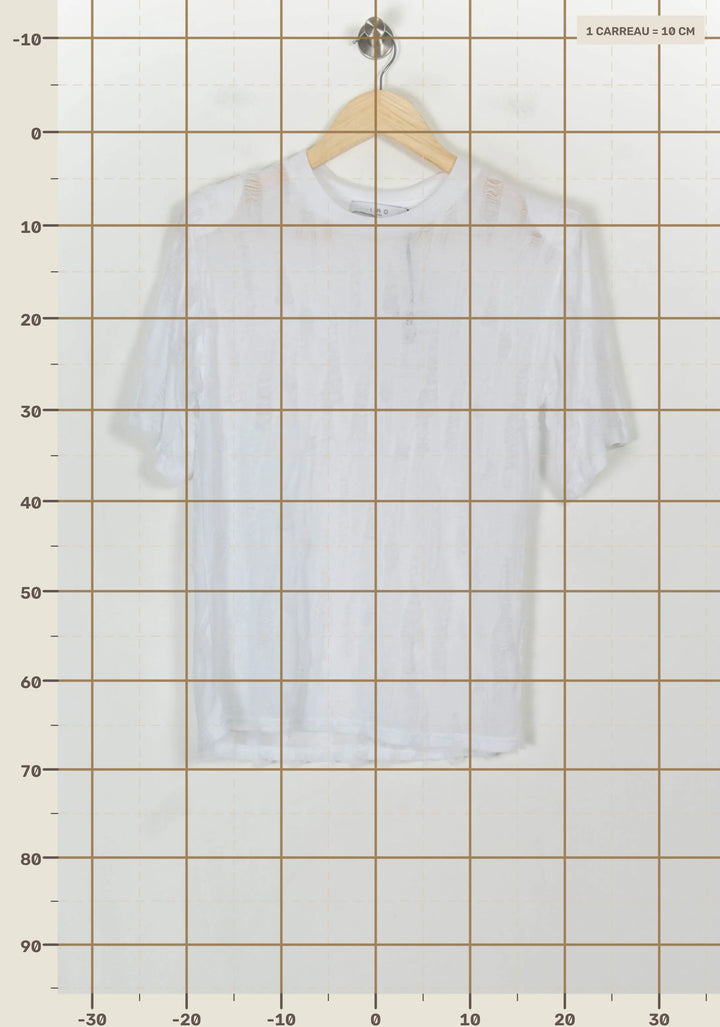 Tee-shirt Blanc - Taille S/36 de la marque IRO | PARAD63321 - Vendu par Paradigme - Image 4