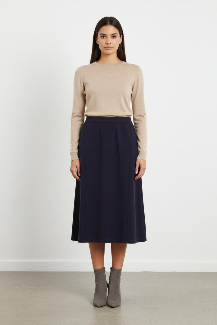 Jupe Midi Bleue - Taille S/36