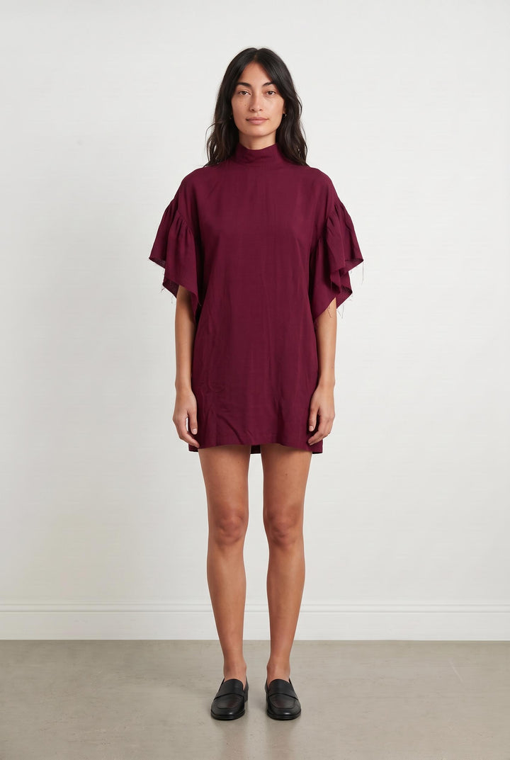 Robe Courte Violette - Taille S/36 de la marque IRO | PARAD63327 - Vendu par Paradigme - Image 1