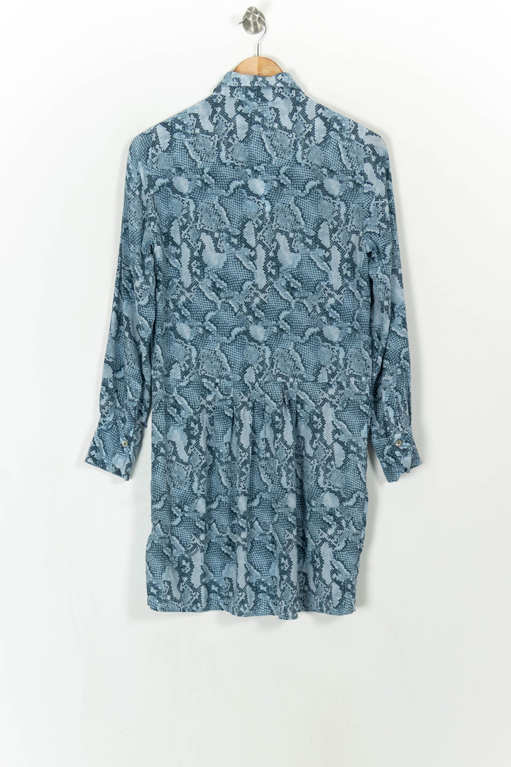 Robe Chemise Bleue - Taille S/36 de la marque Zadig&Voltaire | PARAD63331 - Vendu par Paradigme - Image 4
