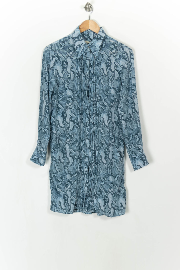 Robe Chemise Bleue - Taille S/36 de la marque Zadig&Voltaire | PARAD63331 - Vendu par Paradigme - Image 2