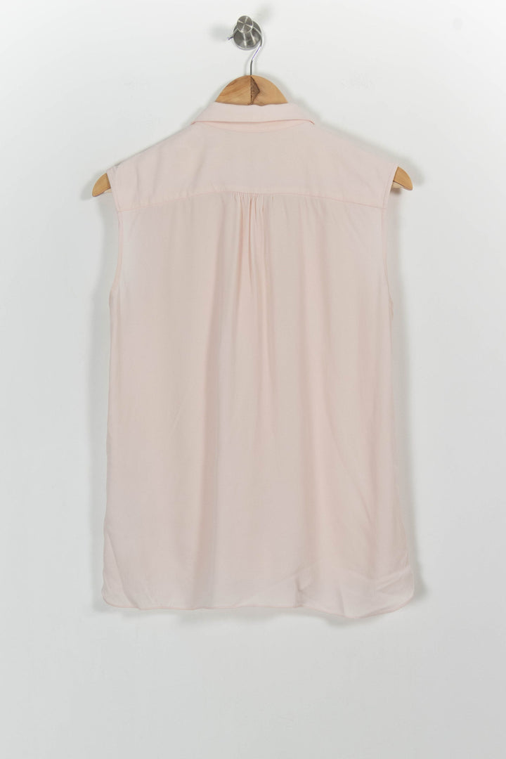 Blouse Rose - Taille L/40 de la marque Tara Jarmon | PARAD63332 - Vendu par Paradigme - Image 4