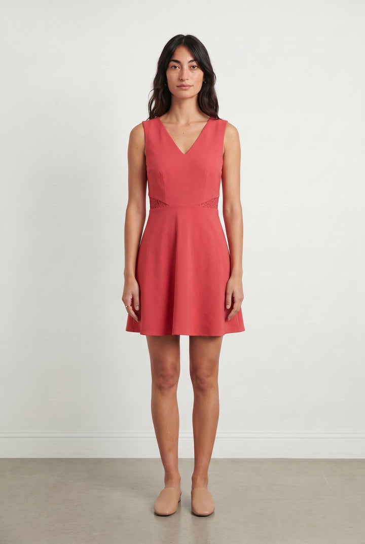 Robe Évasée Rose - Taille M/38 de la marque Claudie Pierlot | PARAD63334 - Vendu par Paradigme - Image 1