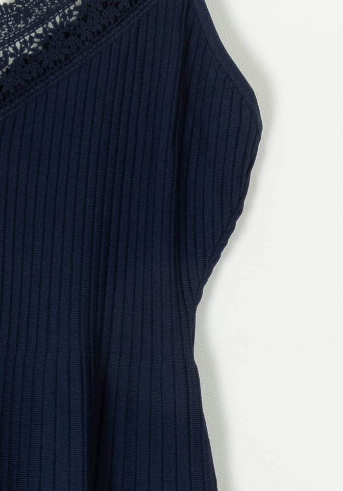 Robe Courte Bleue - Taille M/38 de la marque Sézane | PARAD63335 - Vendu par Paradigme - Image 3