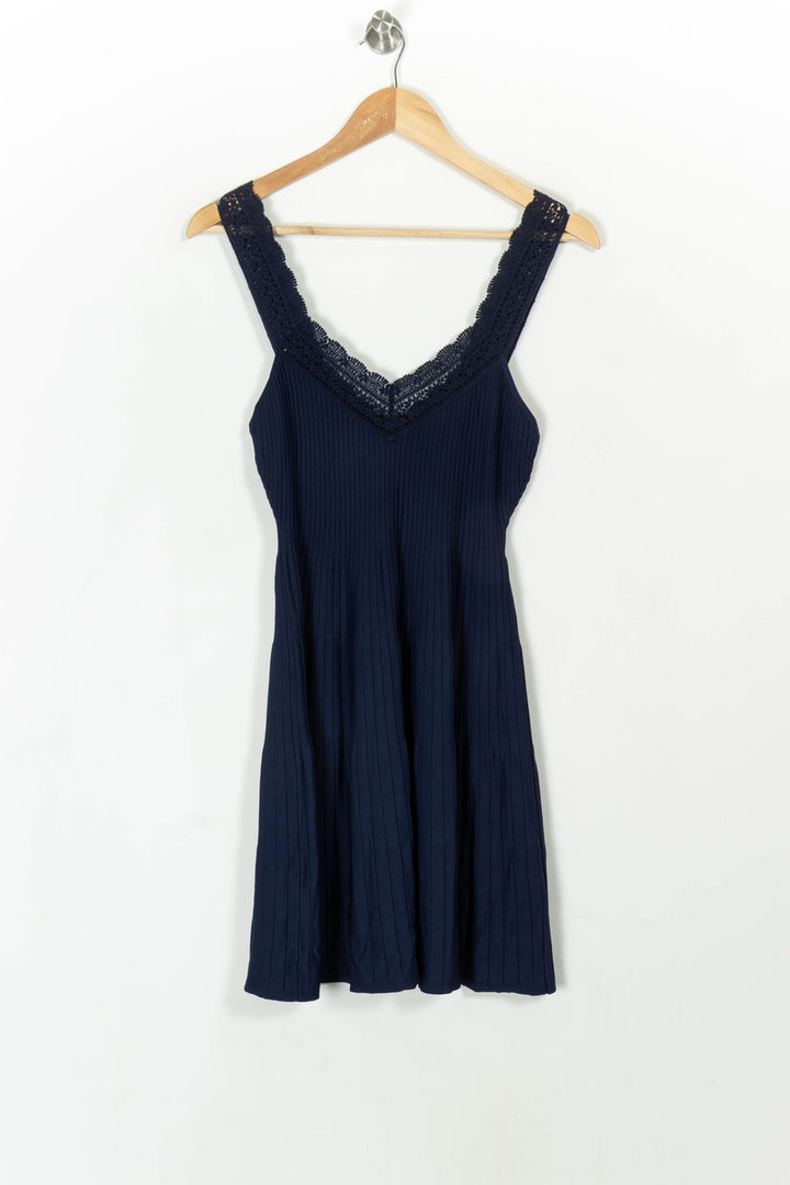 Robe Courte Bleue - Taille M/38 de la marque Sézane | PARAD63335 - Vendu par Paradigme - Image 2