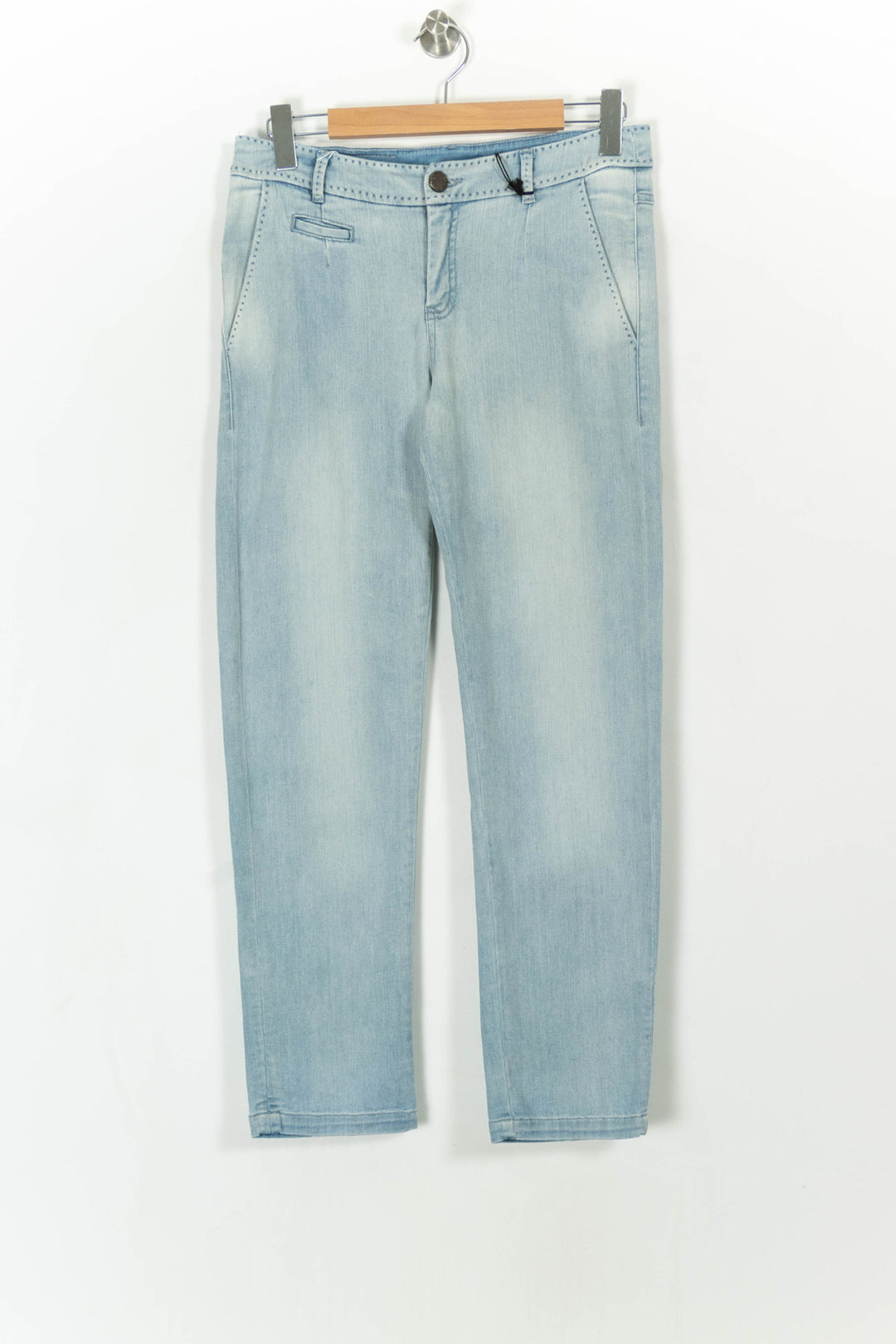 Jean Bleu Clair - Taille L/40 de la marque IKKS | PARAD63336 - Vendu par Paradigme - Image 2