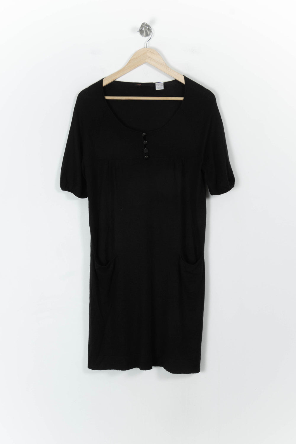 Robe Courte Noire - Taille XL/42 de la marque Maje | PARAD63343 - Vendu par Paradigme - Image 2