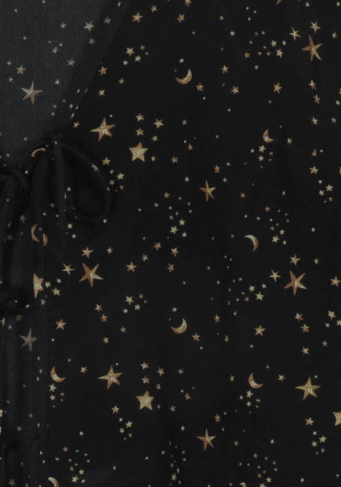 Blouse Noire et Dorée - Taille S/36 de la marque Sézane | PARAD63346 - Vendu par Paradigme - Image 3