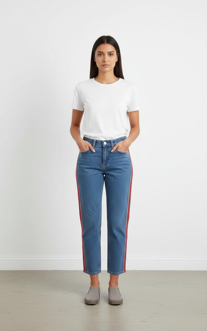 Jean Bleu et Rouge - Taille S/36