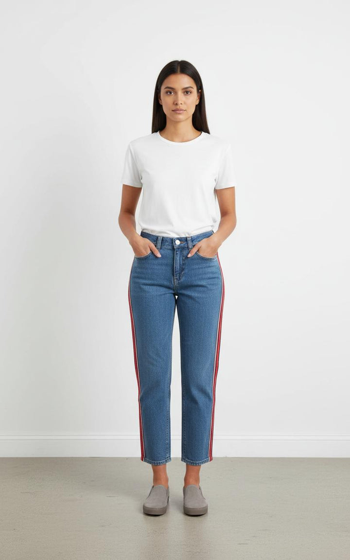 Jean Bleu et Rouge - Taille S/36