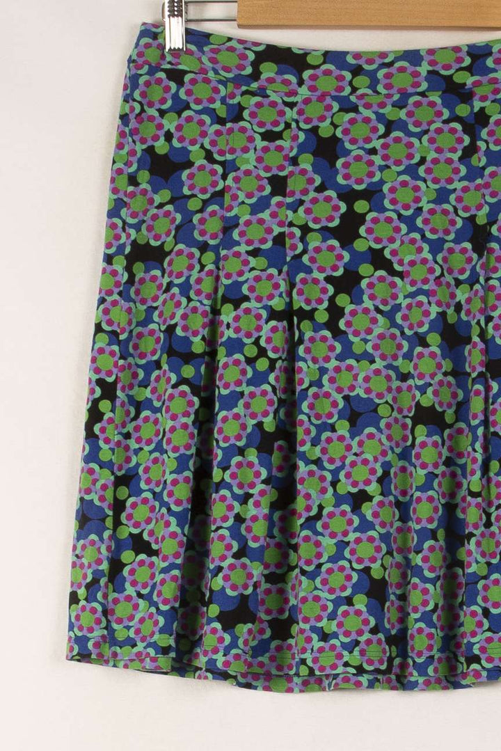 Jupe Plissée Multicolore - Taille L/40 de la marque Agnès b. | PARAD6340 - Vendu par Paradigme - Image 3