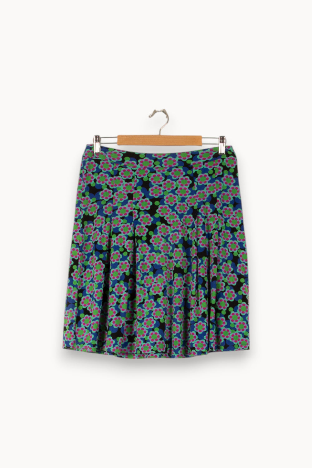 Jupe Plissée Multicolore - Taille L/40 de la marque Agnès b. | PARAD6340 - Vendu par Paradigme - Image 2