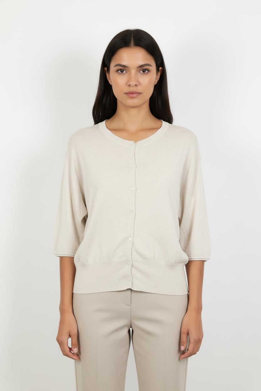 Cardigan Beige - Taille M/38