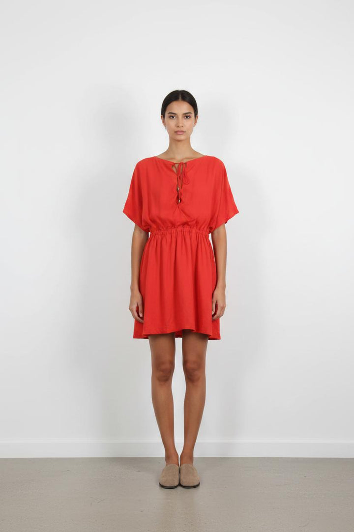 Robe Courte Rouge - Taille L/40