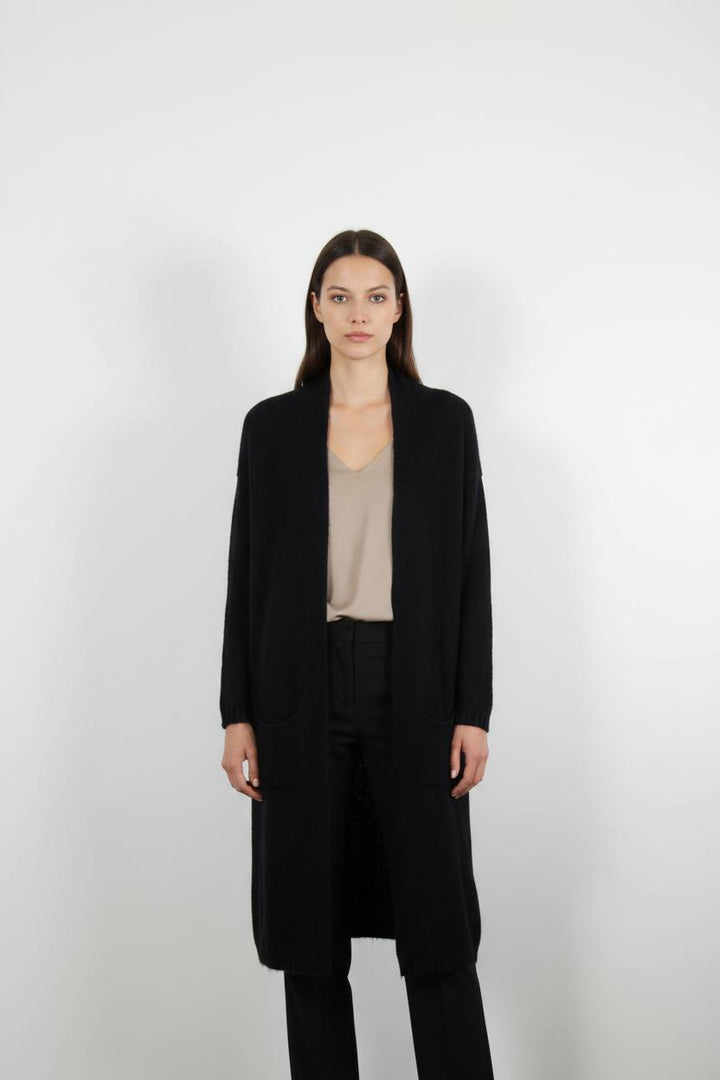 Long Gilet Bleu - Taille XS/34
