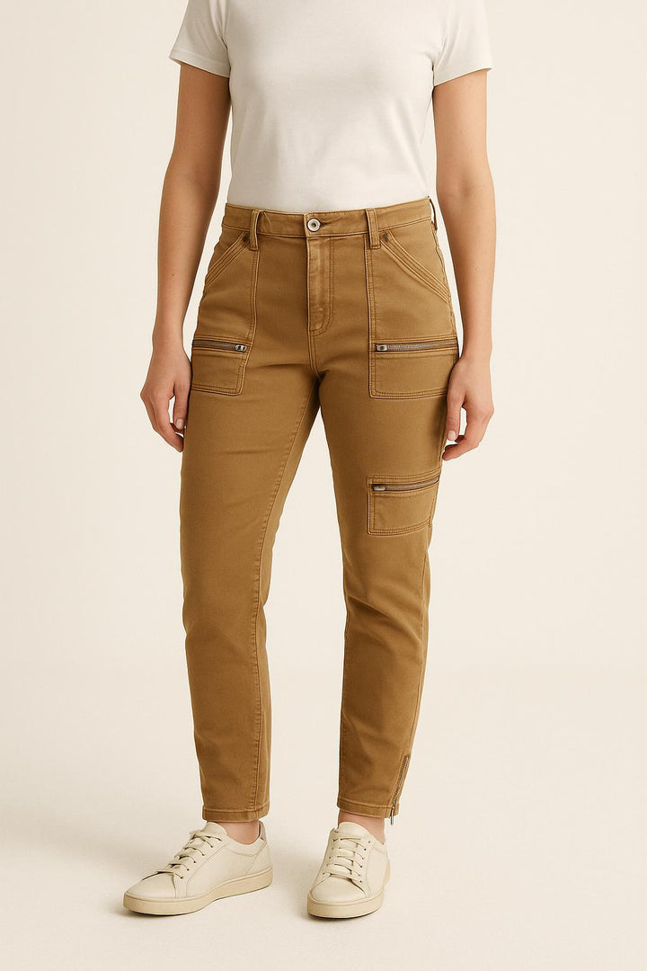 Pantalon Cargo Beige - Taille XL/42 de la marque IKKS | PARAD63445 - Vendu par Paradigme - Image 1