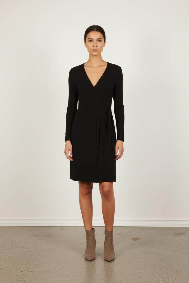 Robe Portefeuille Noire - Taille S/36