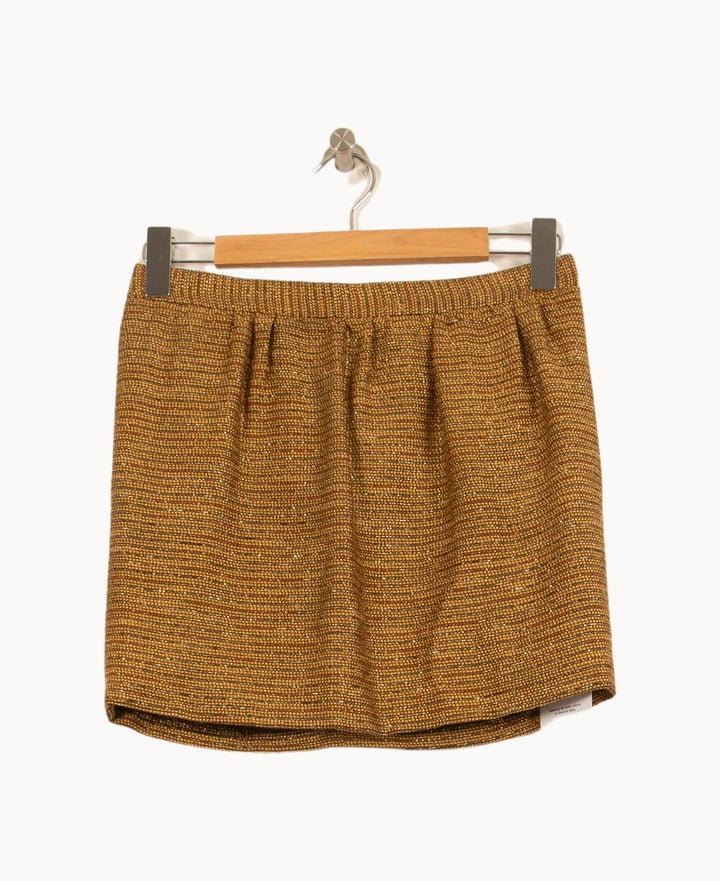 Jupe Courte Or - Taille S/36 de la marque ba&sh | PARAD63476 - Vendu par Paradigme - Image 2