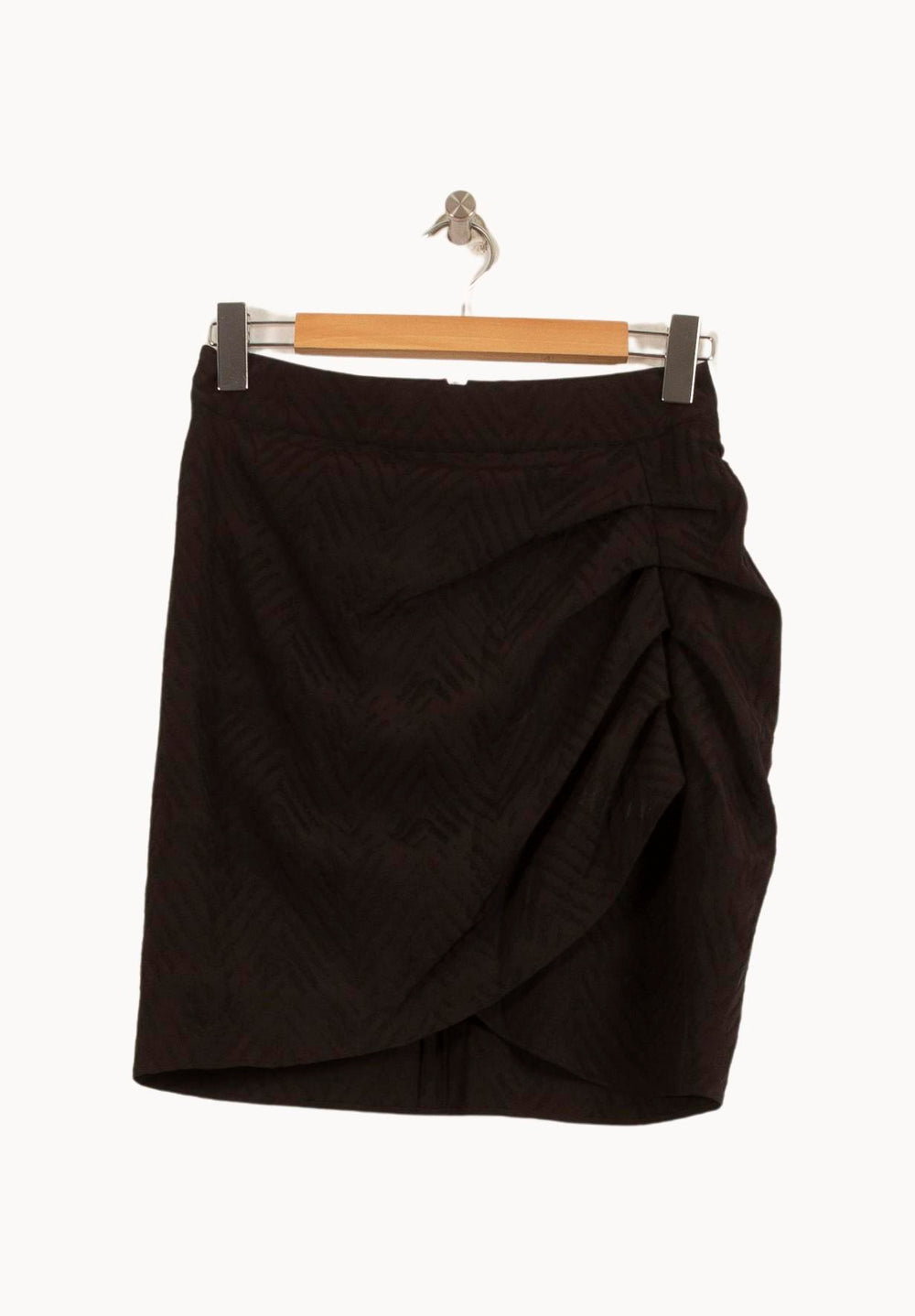 Jupe Drapée Noire - Taille S/36 de la marque Bérénice | PARAD63497 - Vendu par Paradigme - Image 2