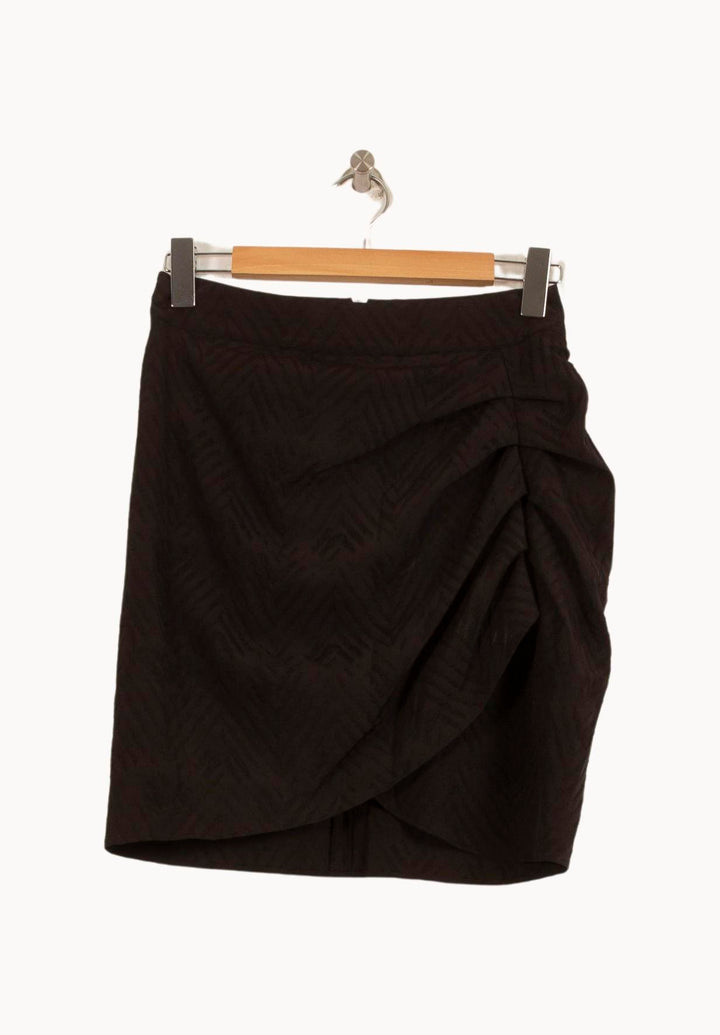 Jupe Drapée Noire - Taille S/36 de la marque Bérénice | PARAD63497 - Vendu par Paradigme - Image 2