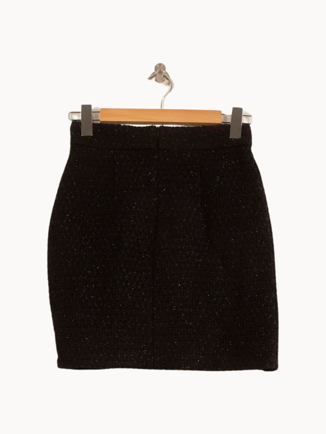 Jupe Drapée Noire - Taille S/36 de la marque Bérénice | PARAD63498 - Vendu par Paradigme - Image 4