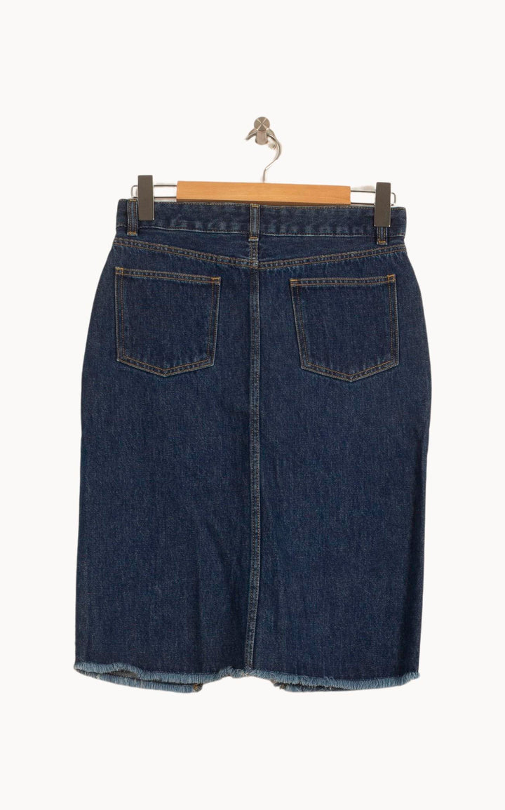 Jupe Midi Bleue - Taille S/36 de la marque Bérénice | PARAD63499 - Vendu par Paradigme - Image 4