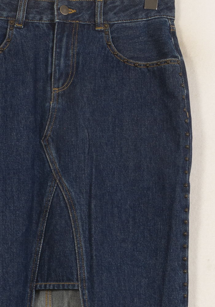 Jupe Midi Bleue - Taille S/36 de la marque Bérénice | PARAD63499 - Vendu par Paradigme - Image 3