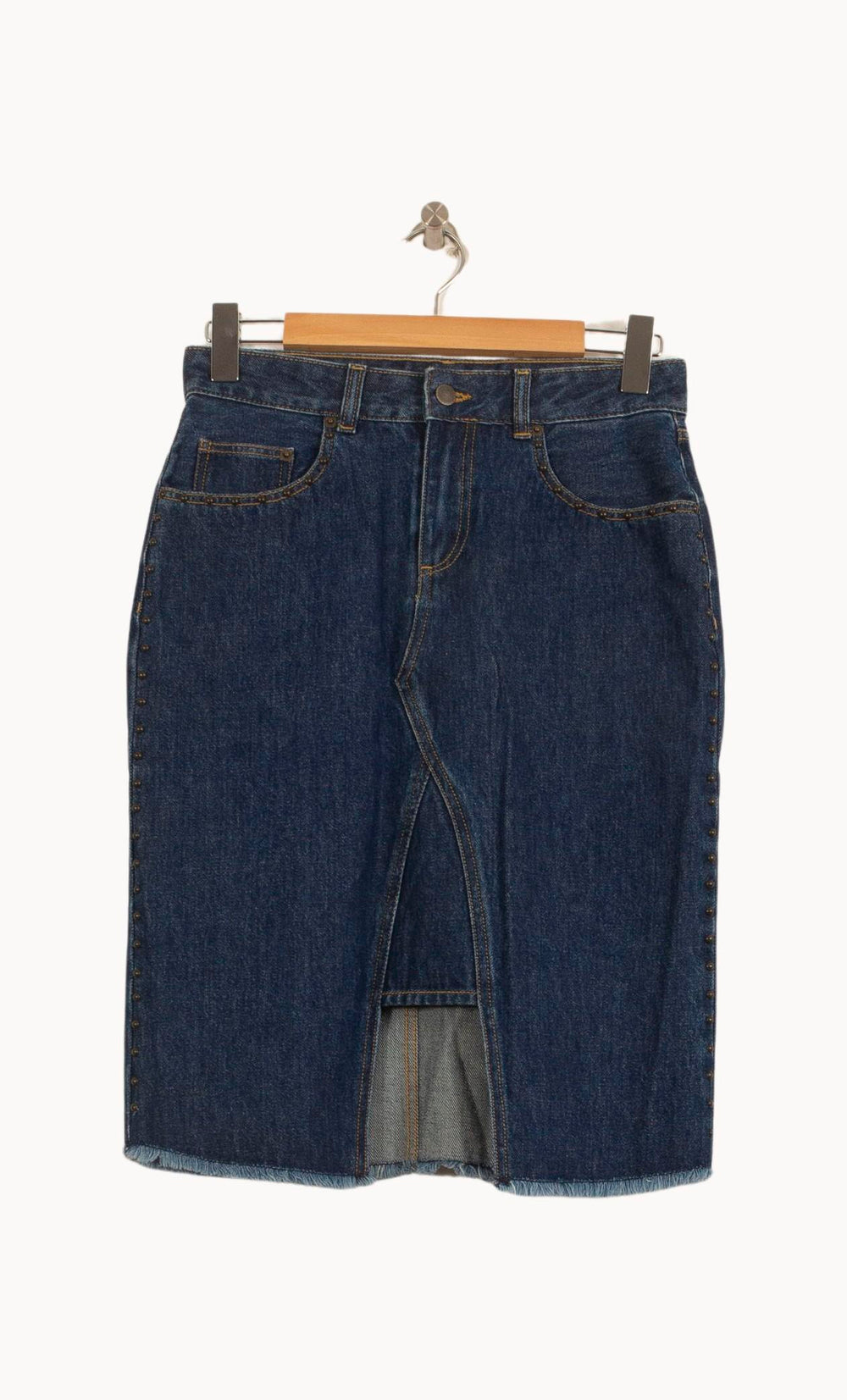 Jupe Midi Bleue - Taille S/36 de la marque Bérénice | PARAD63499 - Vendu par Paradigme - Image 2