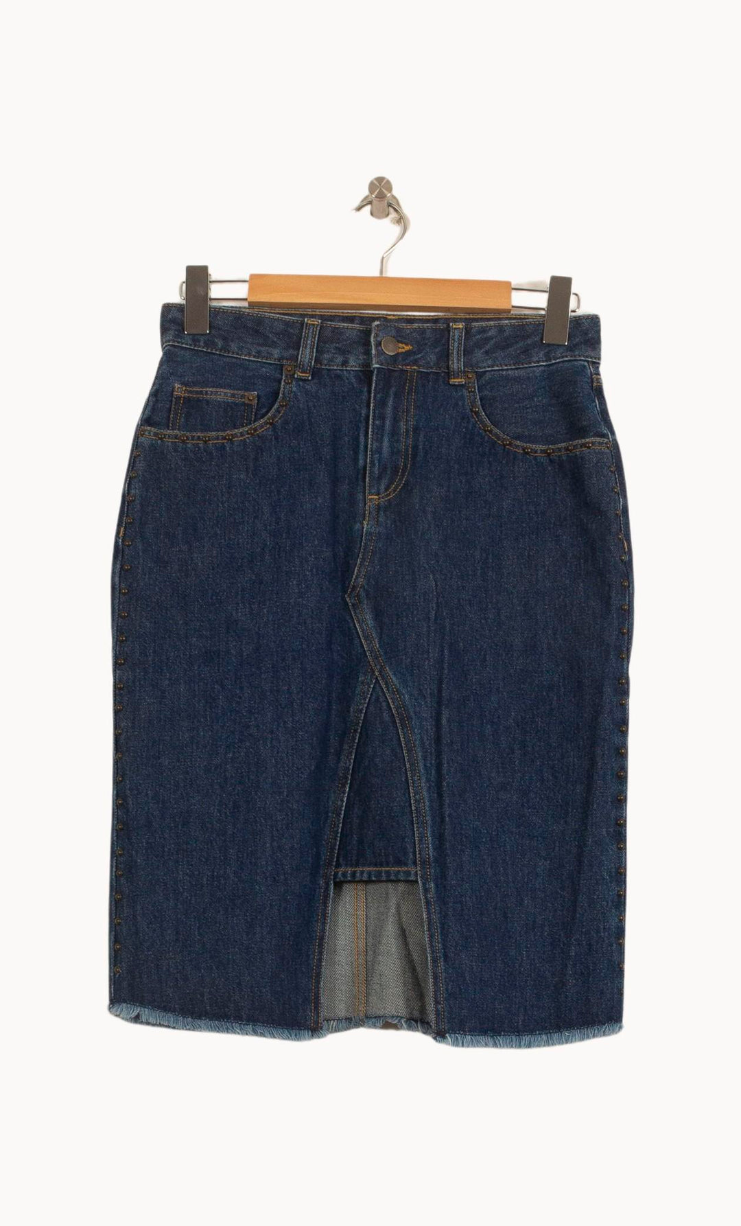Jupe Midi Bleue - Taille S/36 de la marque Bérénice | PARAD63499 - Vendu par Paradigme - Image 2