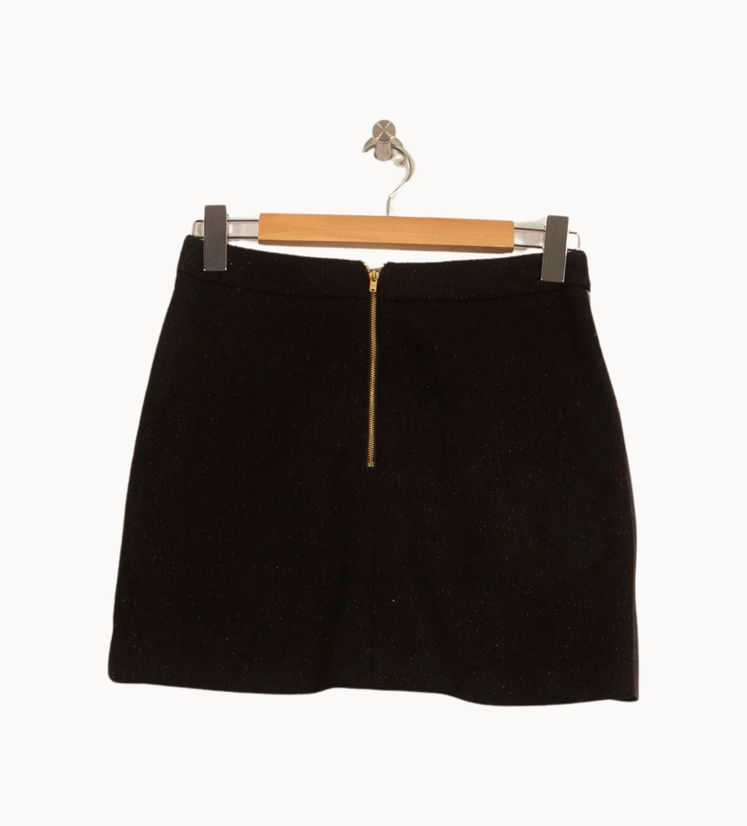 Jupe Portefeuille Noire - Taille S/36 de la marque Bérénice | PARAD63500 - Vendu par Paradigme - Image 4