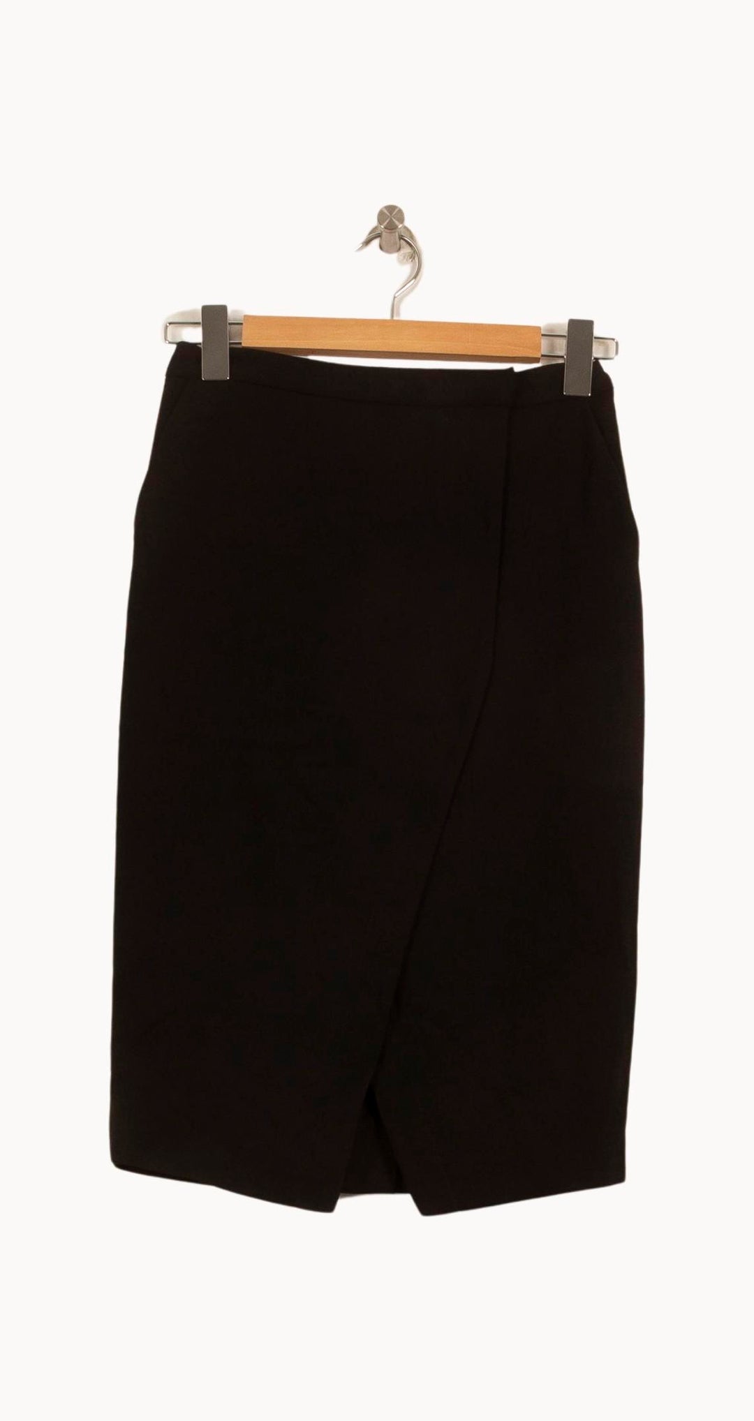 Jupe Portefeuille Noire - Taille S/36 de la marque Bérénice | PARAD63501 - Vendu par Paradigme - Image 2