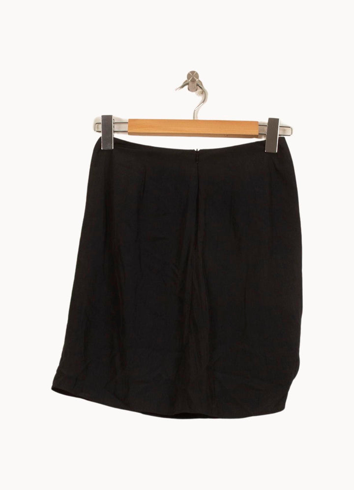 Jupe Portefeuille Noire - Taille S/36 de la marque Bérénice | PARAD63502 - Vendu par Paradigme - Image 4