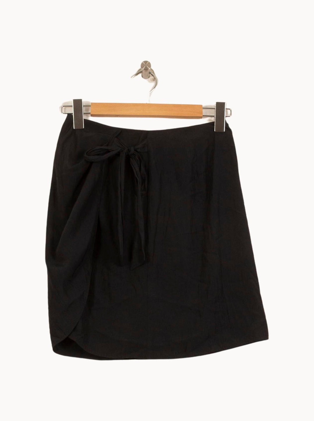 Jupe Portefeuille Noire - Taille S/36 de la marque Bérénice | PARAD63502 - Vendu par Paradigme - Image 2