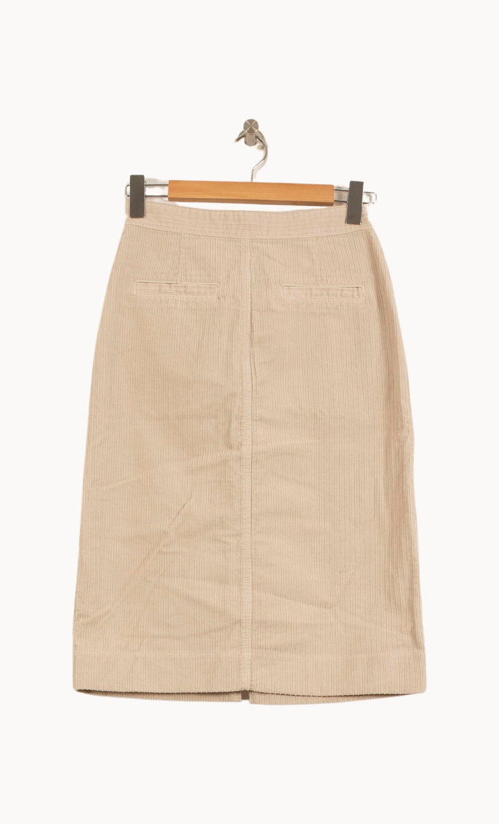 Jupe Midi Beige - Taille S/36 de la marque Bérénice | PARAD63512 - Vendu par Paradigme - Image 4