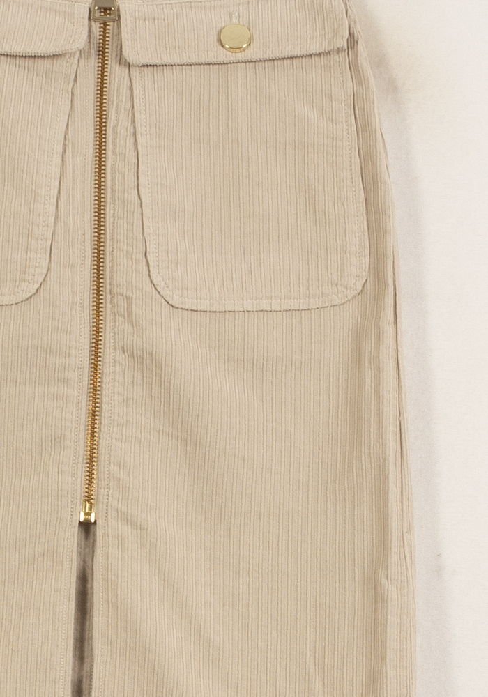 Jupe Midi Beige - Taille S/36 de la marque Bérénice | PARAD63512 - Vendu par Paradigme - Image 3