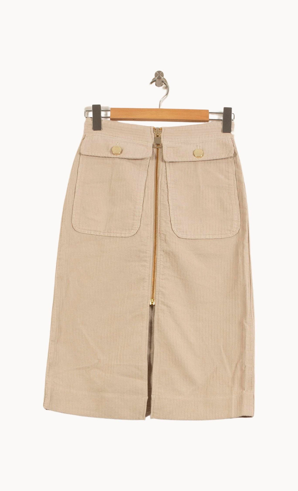 Jupe Midi Beige - Taille S/36 de la marque Bérénice | PARAD63512 - Vendu par Paradigme - Image 2