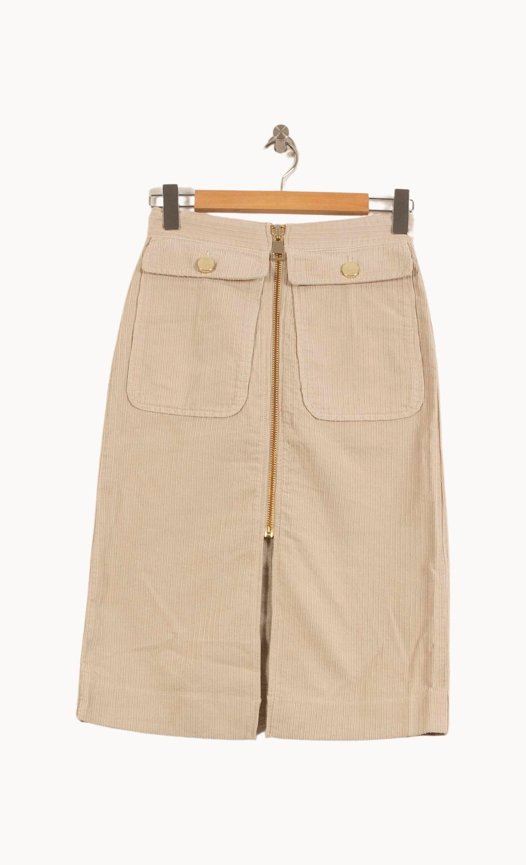 Jupe Midi Beige - Taille S/36 de la marque Bérénice | PARAD63512 - Vendu par Paradigme - Image 2