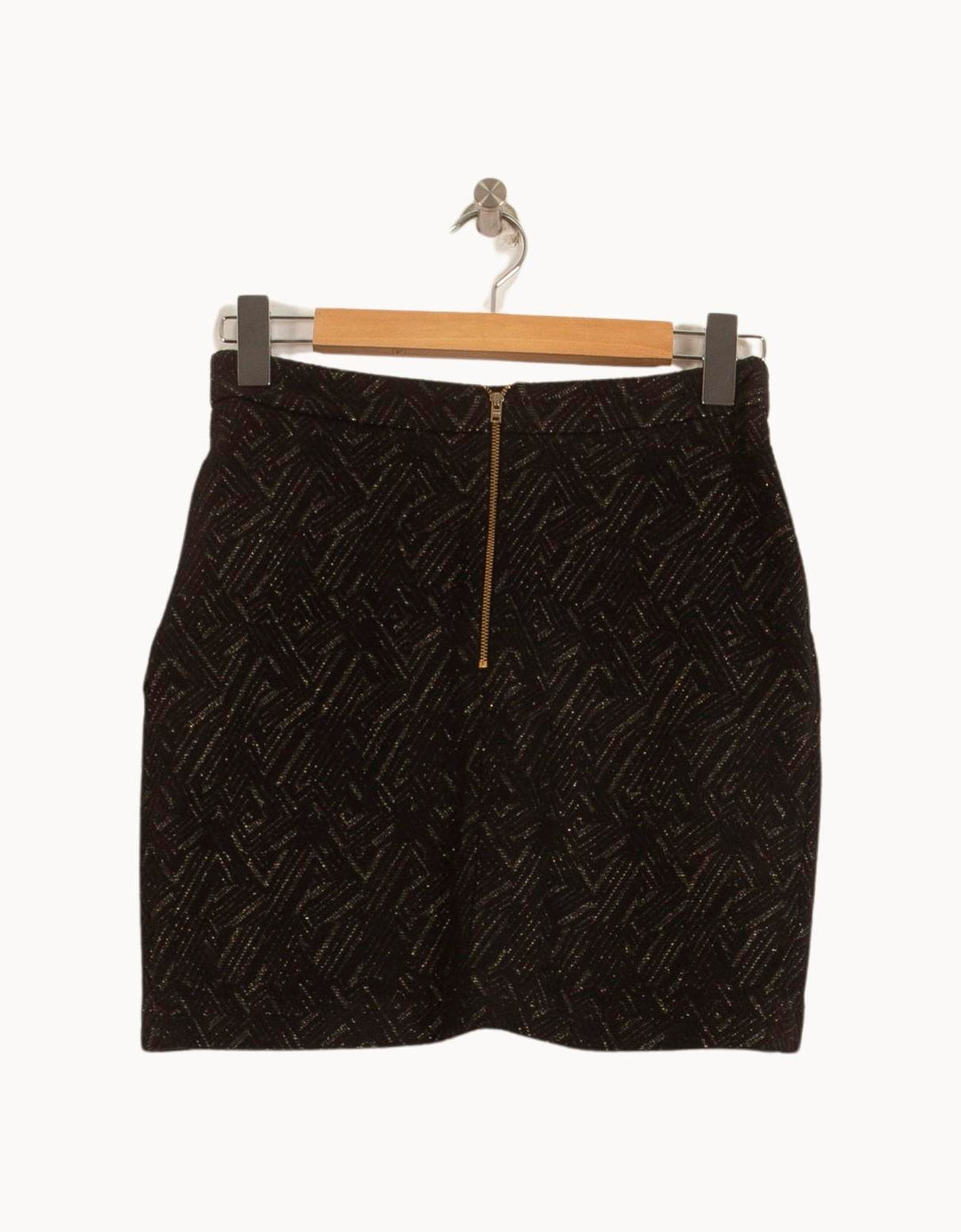 Jupe Portefeuille Noire - Taille S/36 de la marque Bérénice | PARAD63513 - Vendu par Paradigme - Image 4