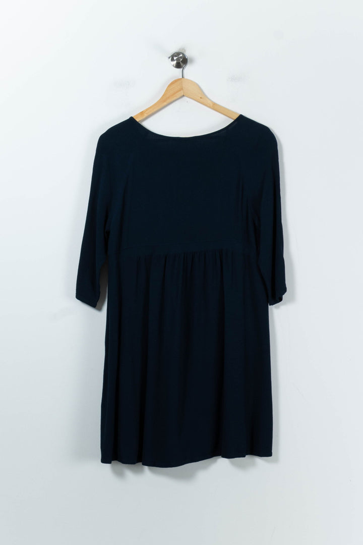 Robe Midi Bleue - Taille M/38 de la marque ba&sh | PARAD63531 - Vendu par Paradigme - Image 4