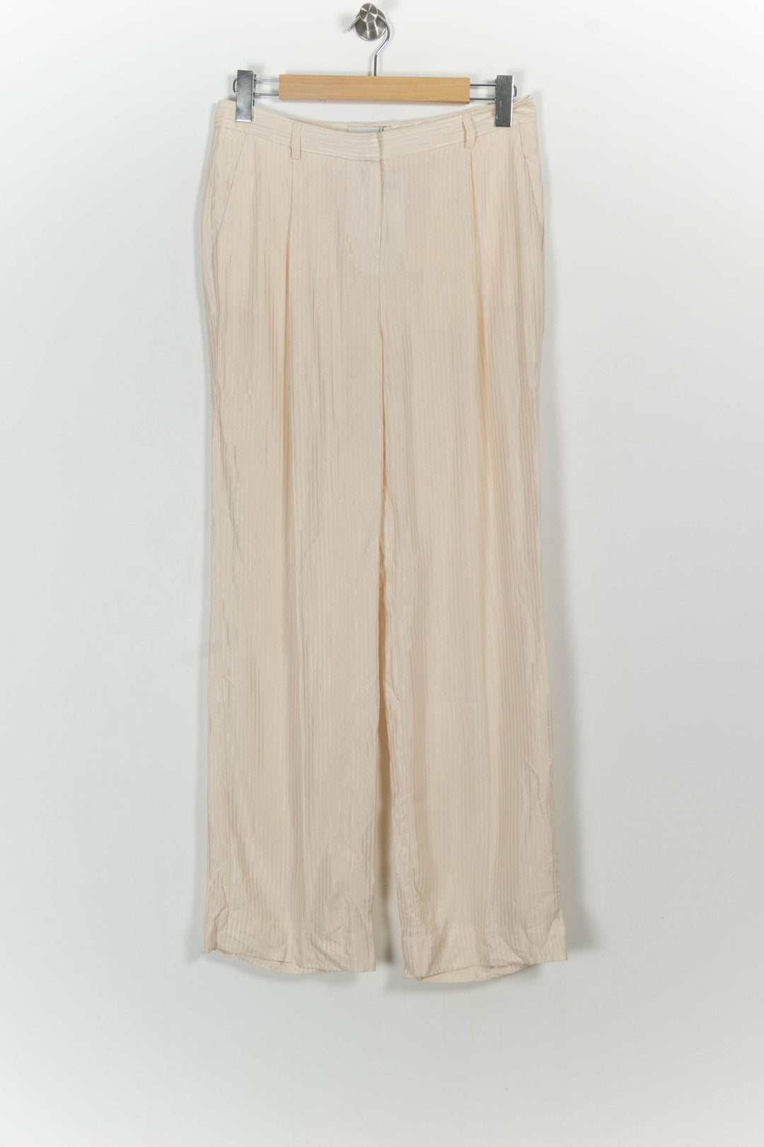 Pantalon Large Beige - Taille L/40 de la marque Bérénice | PARAD63570 - Vendu par Paradigme - Image 2