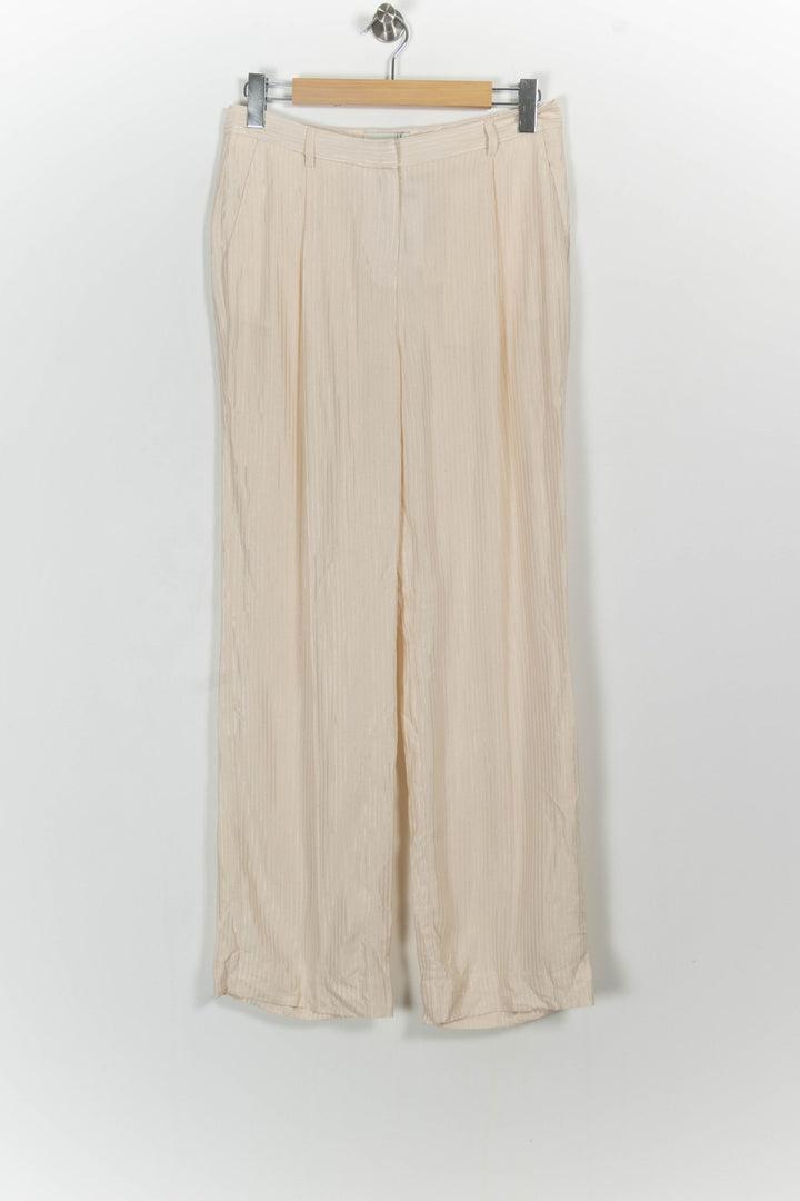 Pantalon Large Beige - Taille L/40 de la marque Bérénice | PARAD63570 - Vendu par Paradigme - Image 2