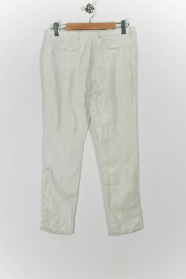 Pantalon Blanc - Taille M/38 de la marque Bérénice | PARAD63573 - Vendu par Paradigme - Image 4