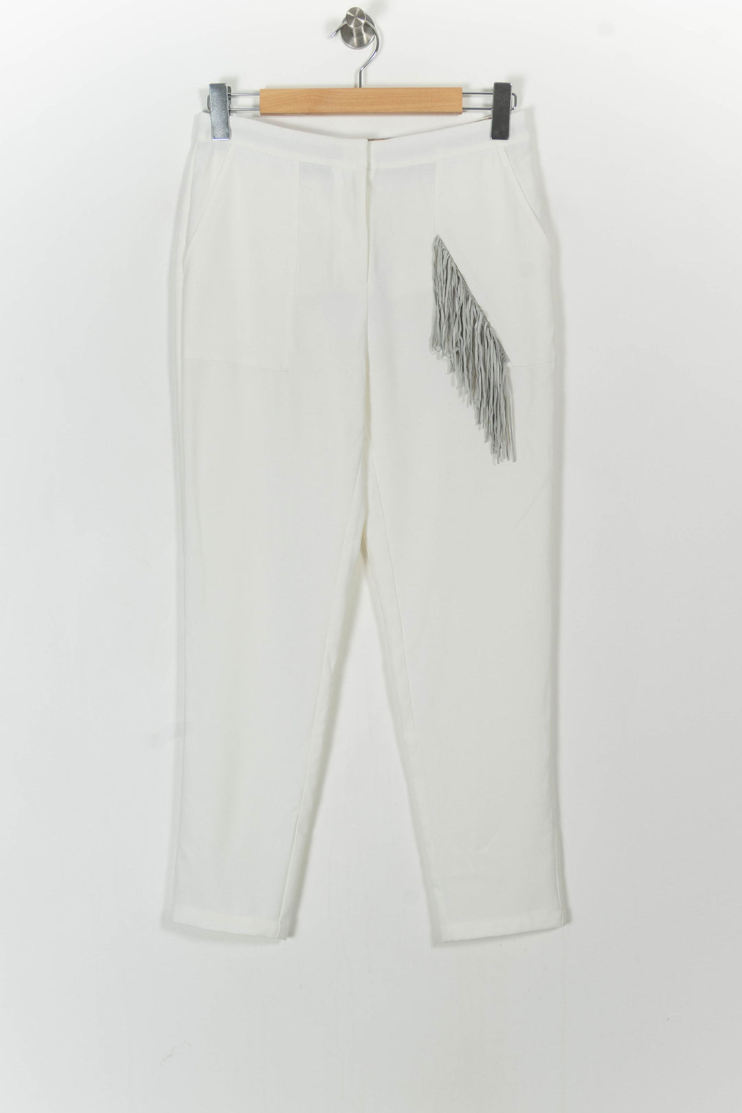 Pantalon Blanc et Gris - Taille S/36 de la marque Bérénice | PARAD63578 - Vendu par Paradigme - Image 2