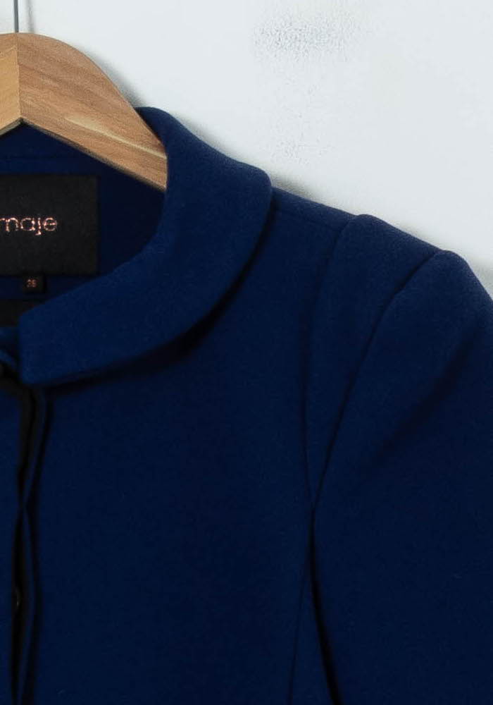 Manteau Bleu - Taille S/36 de la marque Maje | PARAD63582 - Vendu par Paradigme - Image 3