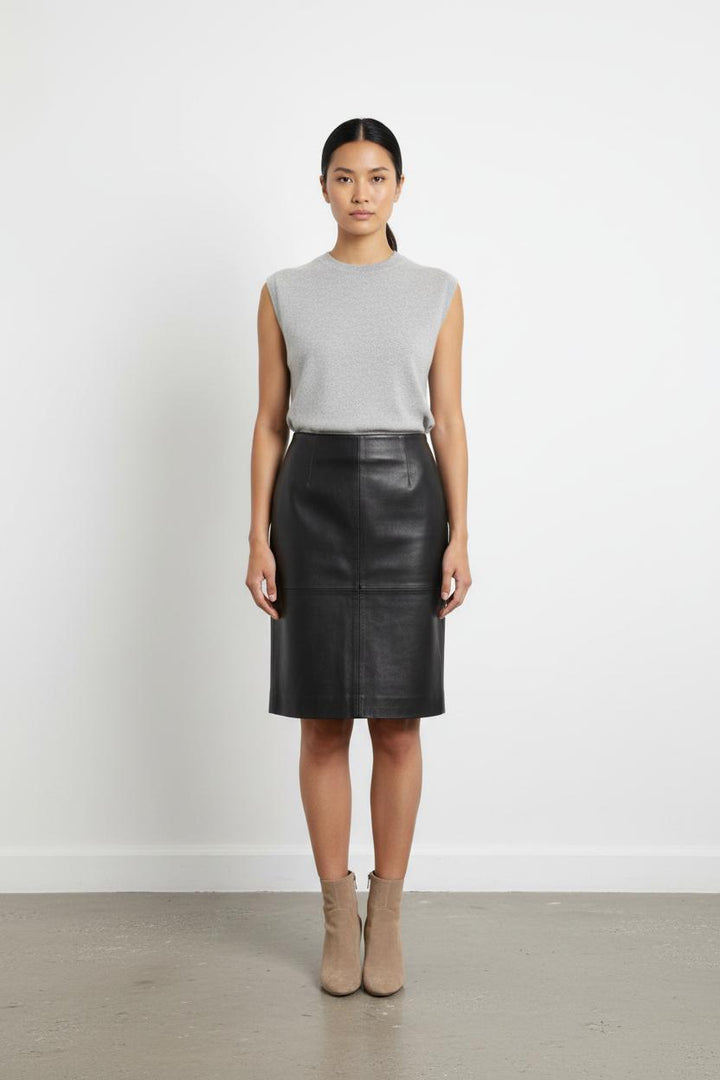 Jupe Droite Noire - Taille XS/34