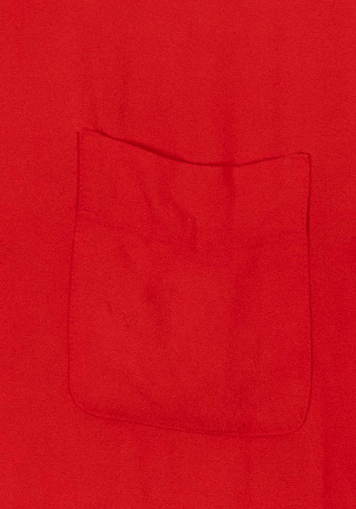 Robe T-shirt Rouge - Taille S/36 de la marque American Vintage | PARAD63602 - Vendu par Paradigme - Image 3