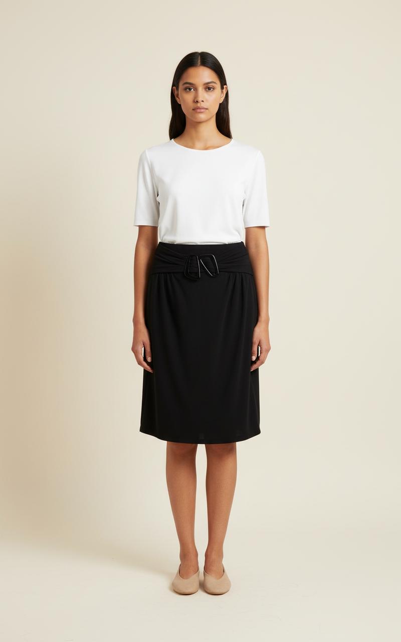 Jupe Noire - Taille XXL/44 de la marque Max Mara | PARAD63622 - Vendu par Paradigme - Image 1