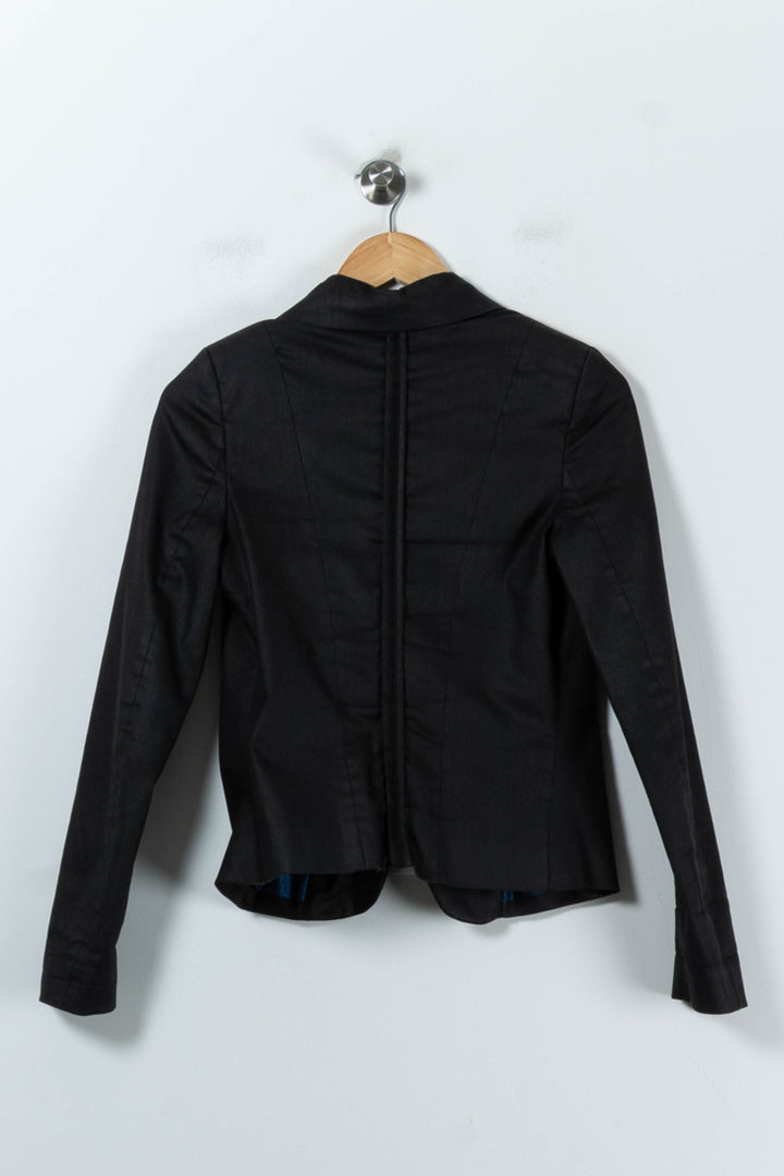 Blazer Noir - Taille XS/34 de la marque IKKS | PARAD63630 - Vendu par Paradigme - Image 4